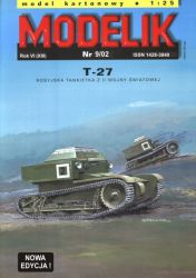 T-27 ROSYJSKA TANKIETKA Z LAT 30