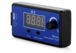 HJ 1-4S Tester serw, serwa ESC 4,8-6V LED