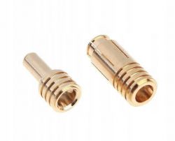 KONEKTORY GOLD 6,5mm Para bateria-regulator +100A