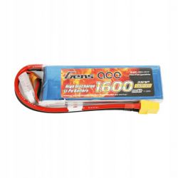 Akumulato Bateria LiPo GensAce 1600mAh 2S 7.4V 45C