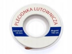 Taśma lutownicza - plecionka 1,5mm - 150cm